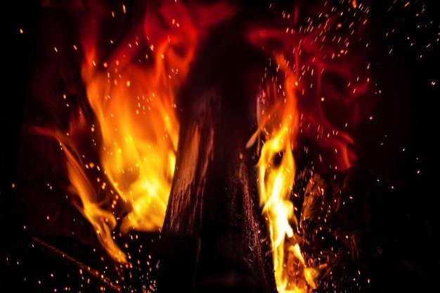Spectacle de feu  Algrange