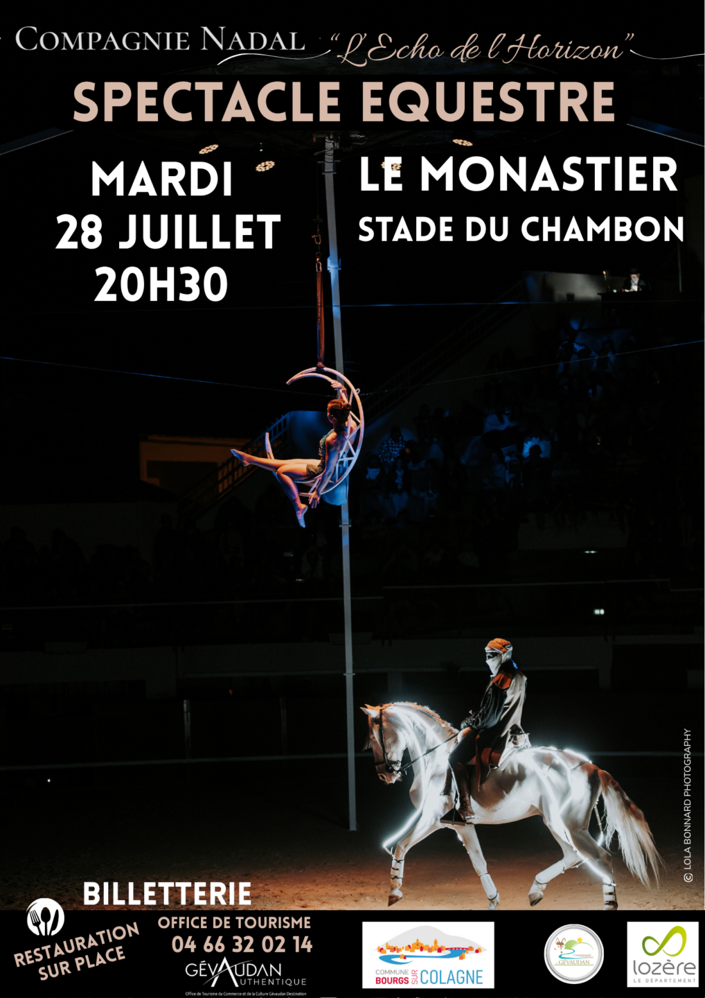 SPECTACLE ÉQUESTRE L’ÉCHO DE L’HORIZON Bourgs sur Colagne