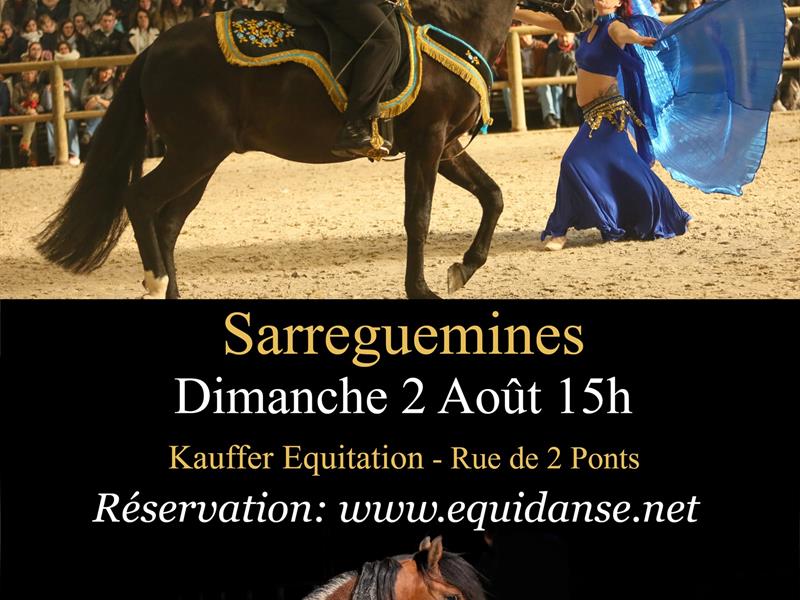 Spectacle EquiDanse Kauffer Équitation Sarreguemines
