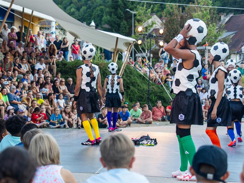 Spectacle GOAL fantaisie pour passement de jambes KAFE Saint-Dié-des-Vosges