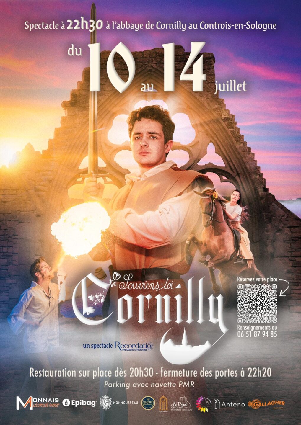 Spectacle historique Souviens toi Cornilly Le Controis-en-Sologne