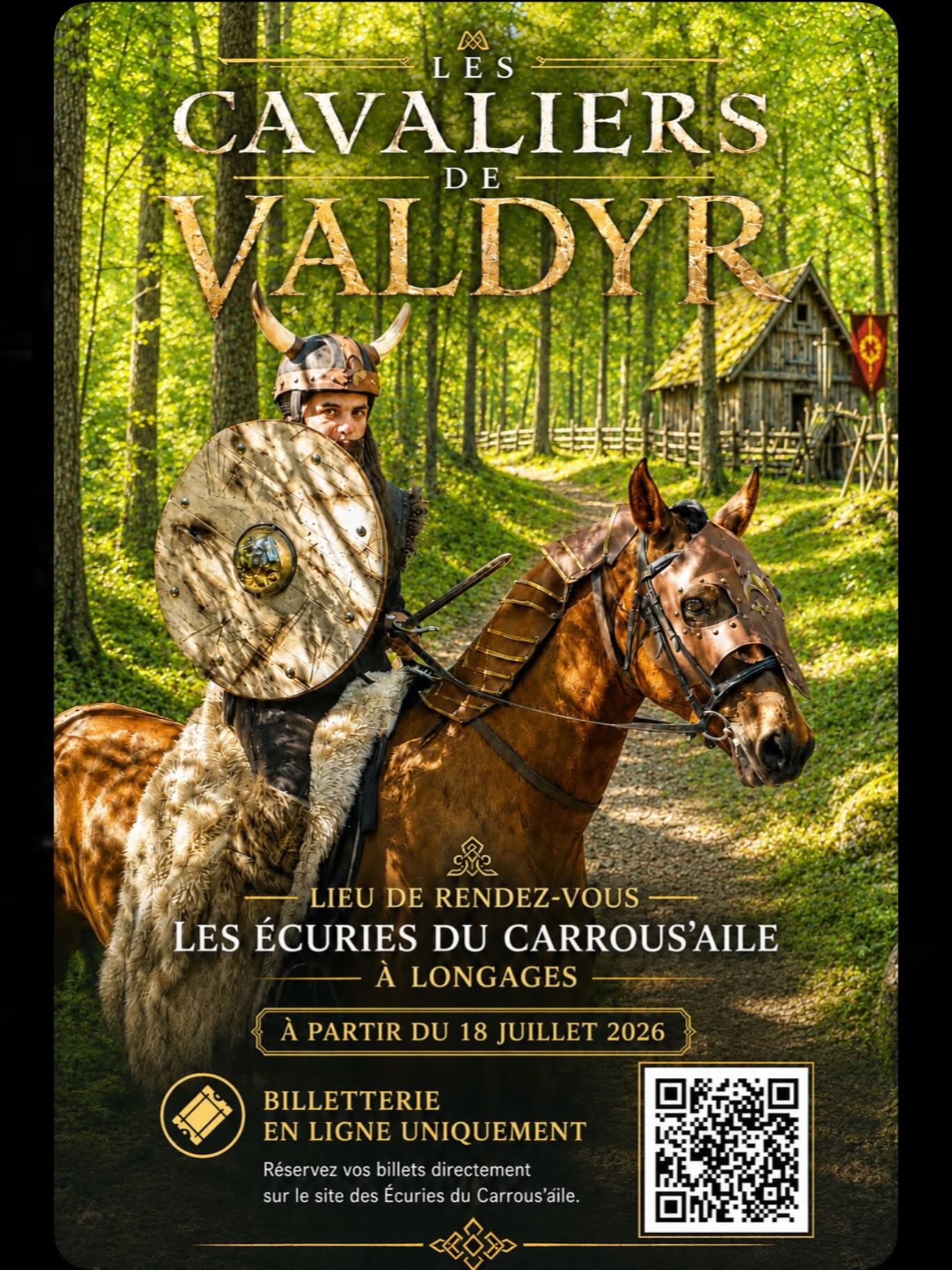 SPECTACLE LES CAVALIERS DE VALDYR Lieu-dit le Tucaou Longages 2026-08-29