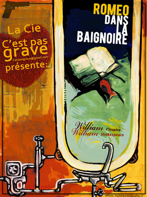 SPECTACLE ROMÉO DANS LA BAIGNOIRE  Saint-Martin-de-Boubaux