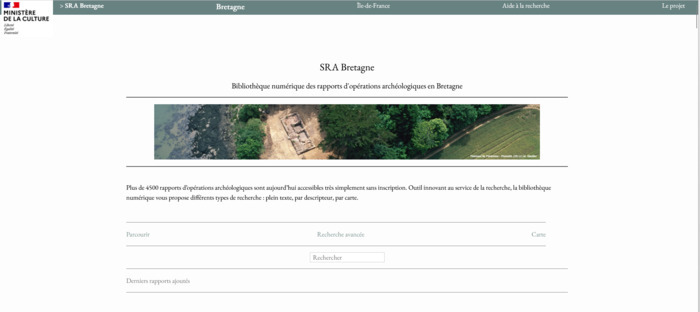 SRA en ligne : Archéologues, au rapport !, Village de l’archéologie – chapelle Saint-Sébastien, Le Palais