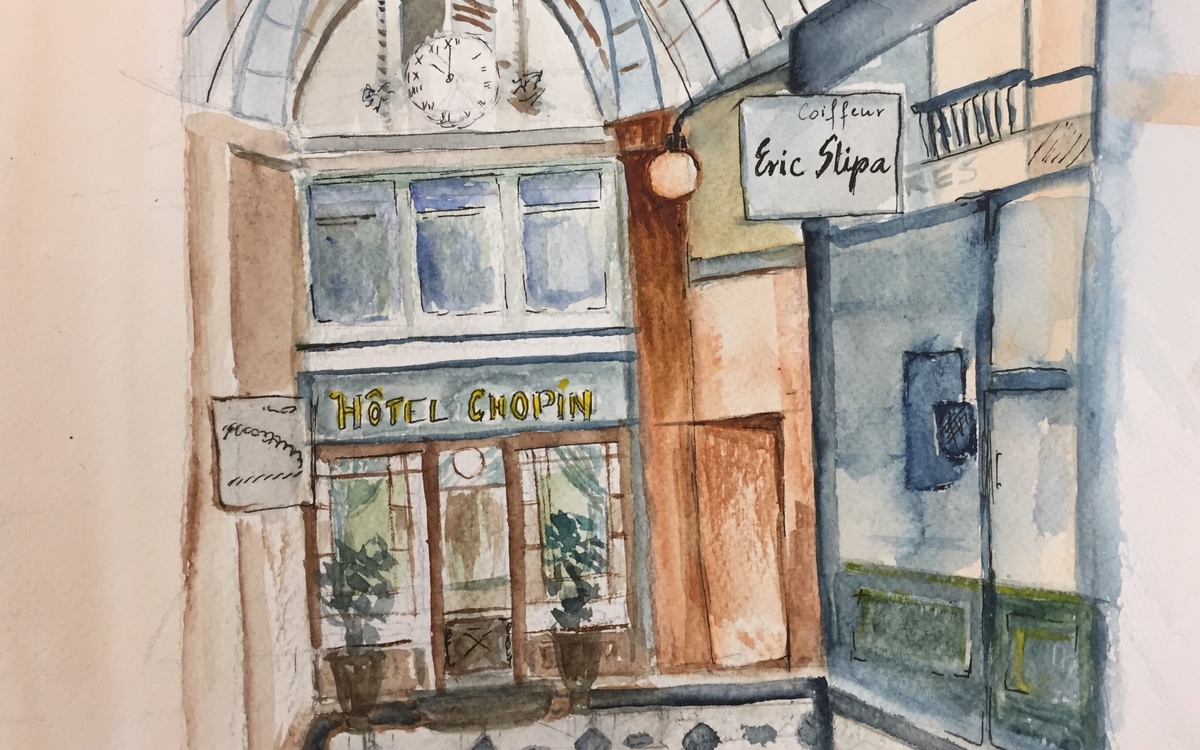 STAGE CARNETS DE VOYAGE Ateliers ÉRARD Paris