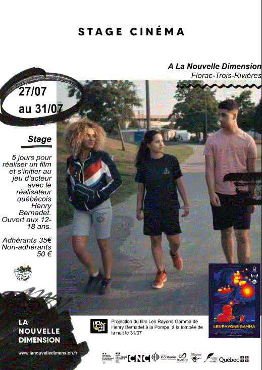 STAGE CINÉMA  Florac Trois Rivières