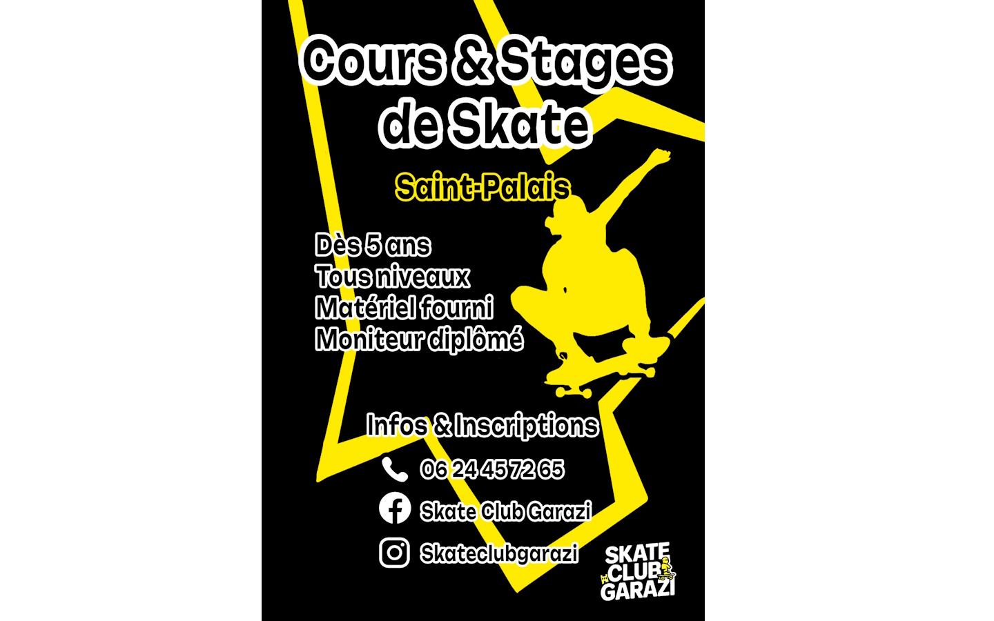 Stage de skateboard Punpa Saint-Palais