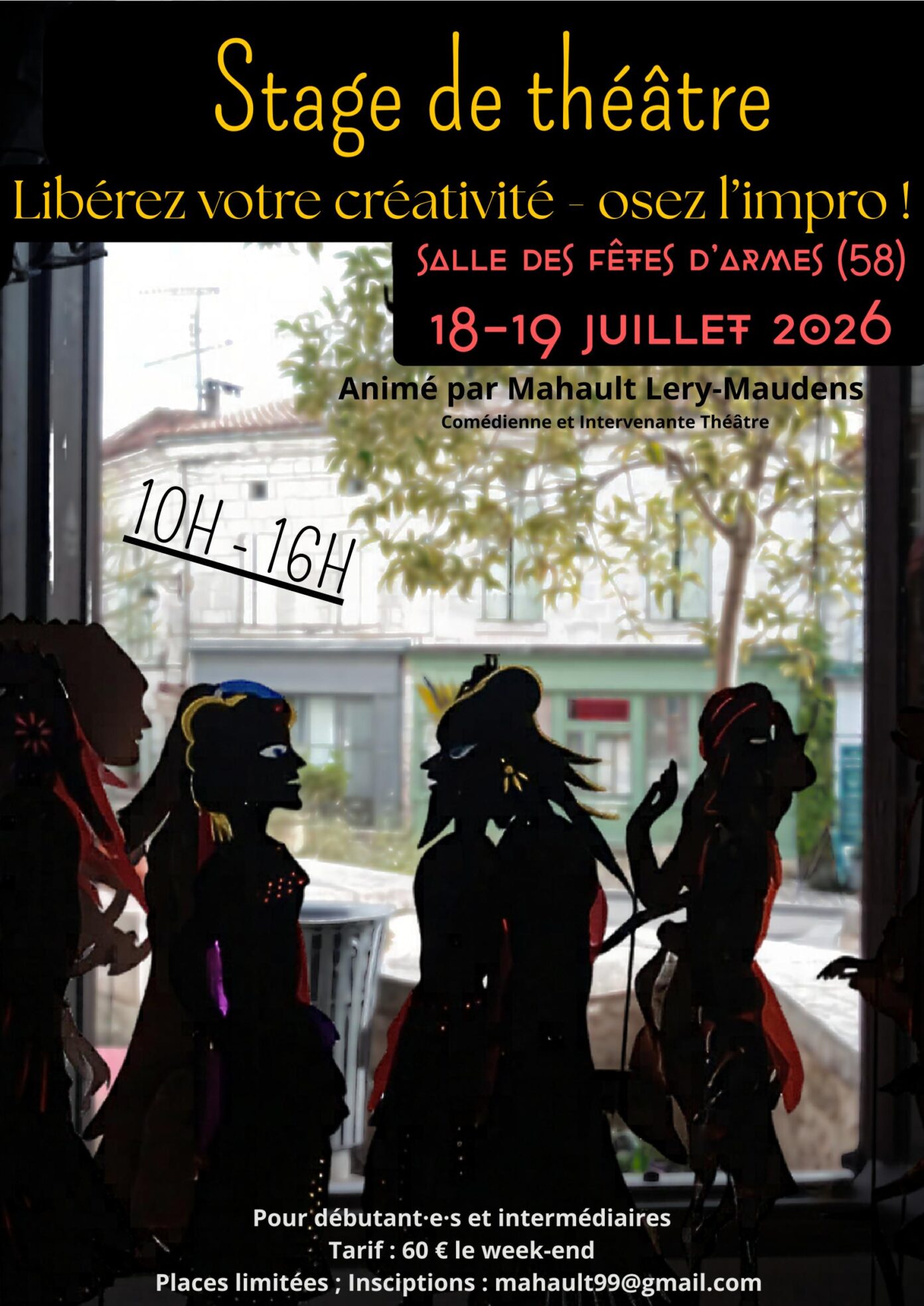 Stage de théâtre Salle des fêtes d&rsquo;Armes Armes