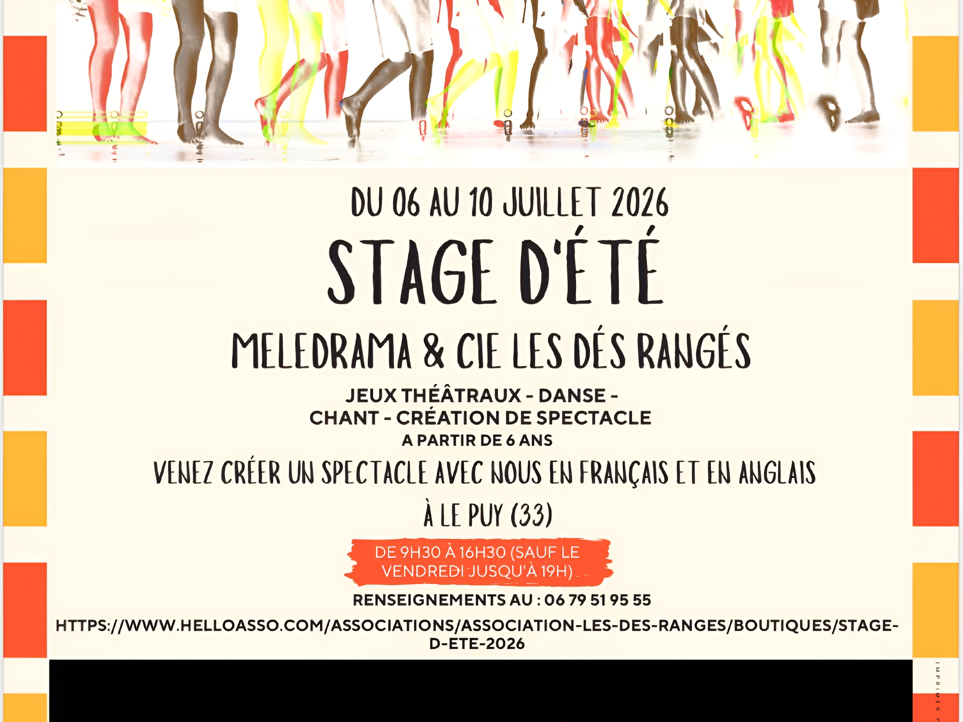 Stage d'été  Le Puy 2026-07-06
