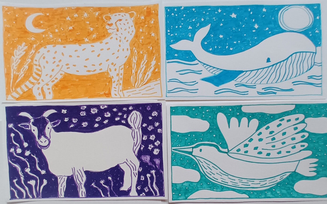 Stage peinture enfants ! les animaux et les couleurs Salle duconténia Saint-Jean-de-Luz