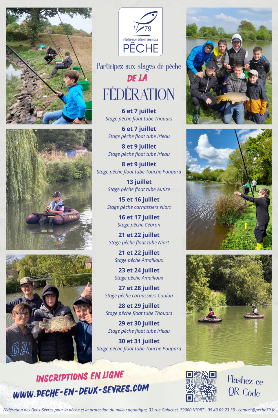 Stages de Pêche Exireuil