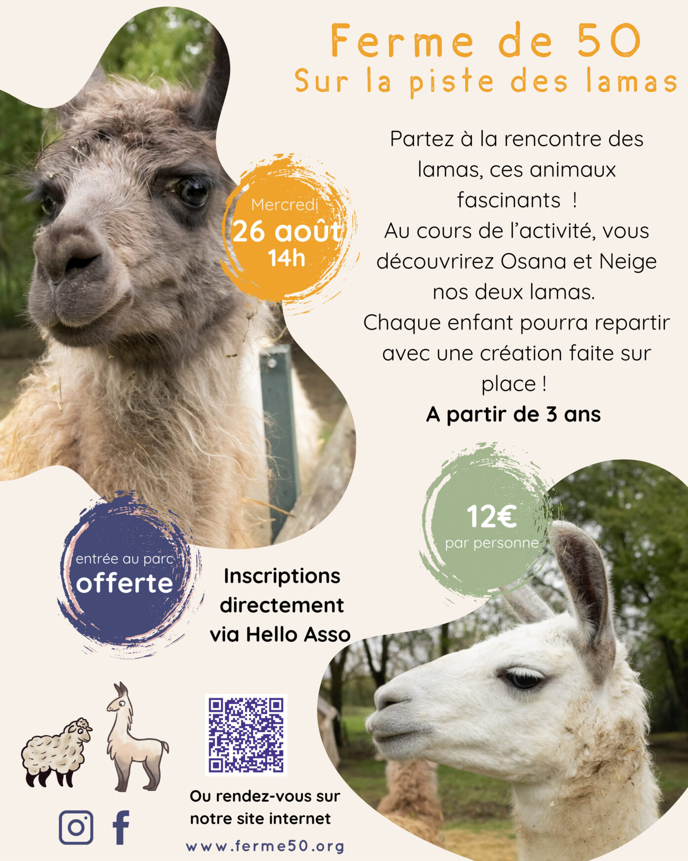 SUR LA PISTE DES LAMAS  Ramonville-Saint-Agne