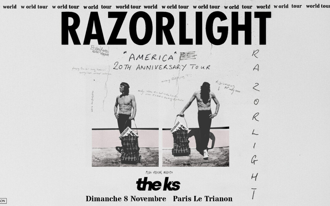 Take Me Out : Razorlight + The K’s en concert à Paris ! Le Trianon Paris