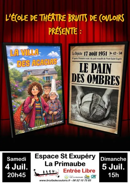 THEATRE: BRUITS DE COULOIRS  Luc-la-Primaube