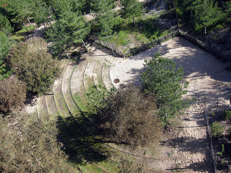 Théâtre de verdure à Ussel Ussel