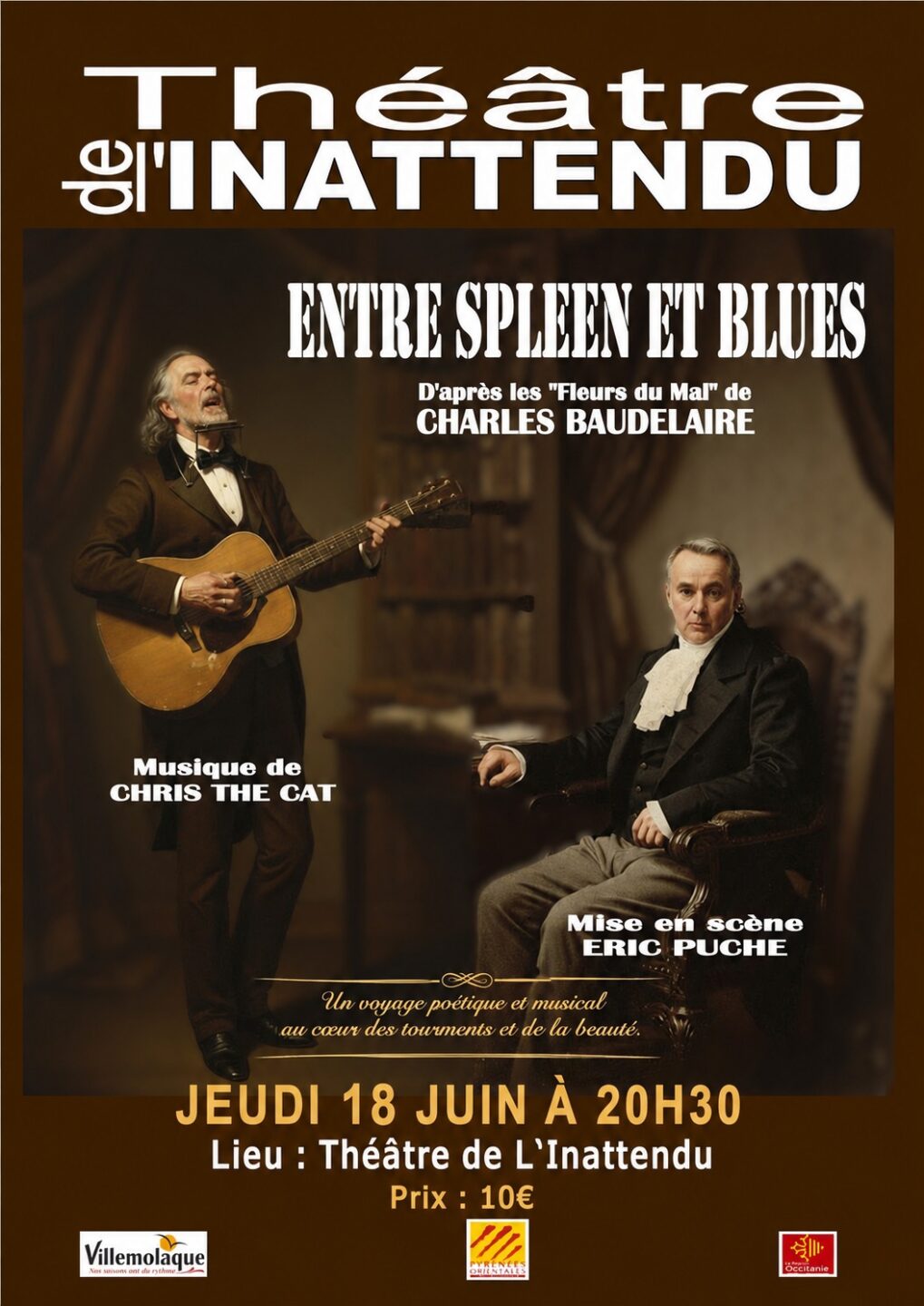 THÉÂTRE ENTRE SPLEEN ET BLUES Villemolaque