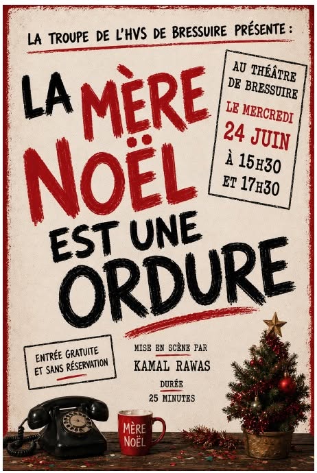 Théâtre La Mère Noël est une ordure Théâtre de Bressuire Bressuire