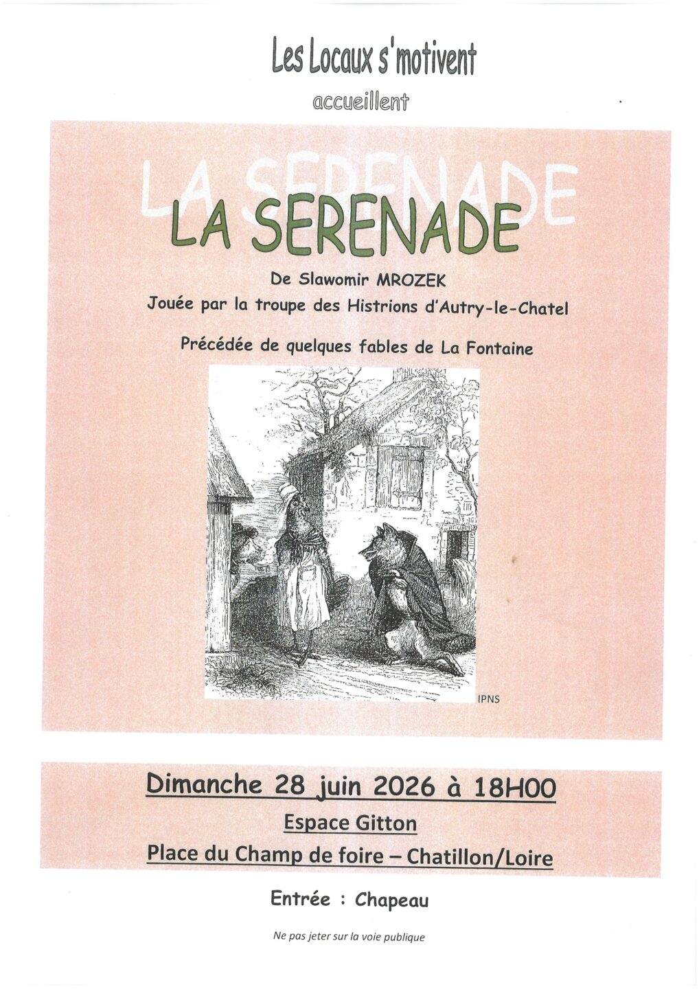 Théâtre La Sérénade Châtillon-sur-Loire