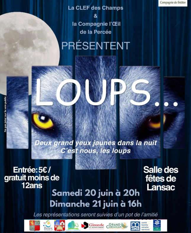 Théâtre Loups 5 Route du 19 Mars 1962 Lansac 2026-06-20