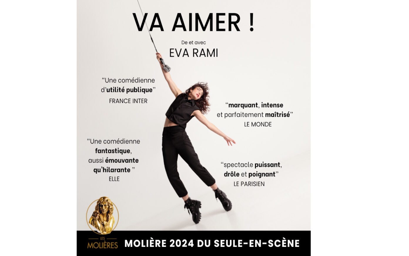 Théâtre VA AIMER ! de Eva RAMI Tanka Centre culturel Peyuco Duhart Saint-Jean-de-Luz