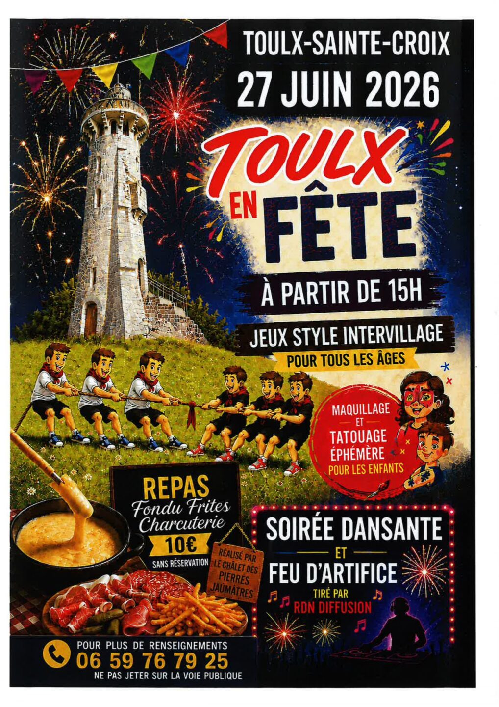 Toulx en fête Toulx-Sainte-Croix