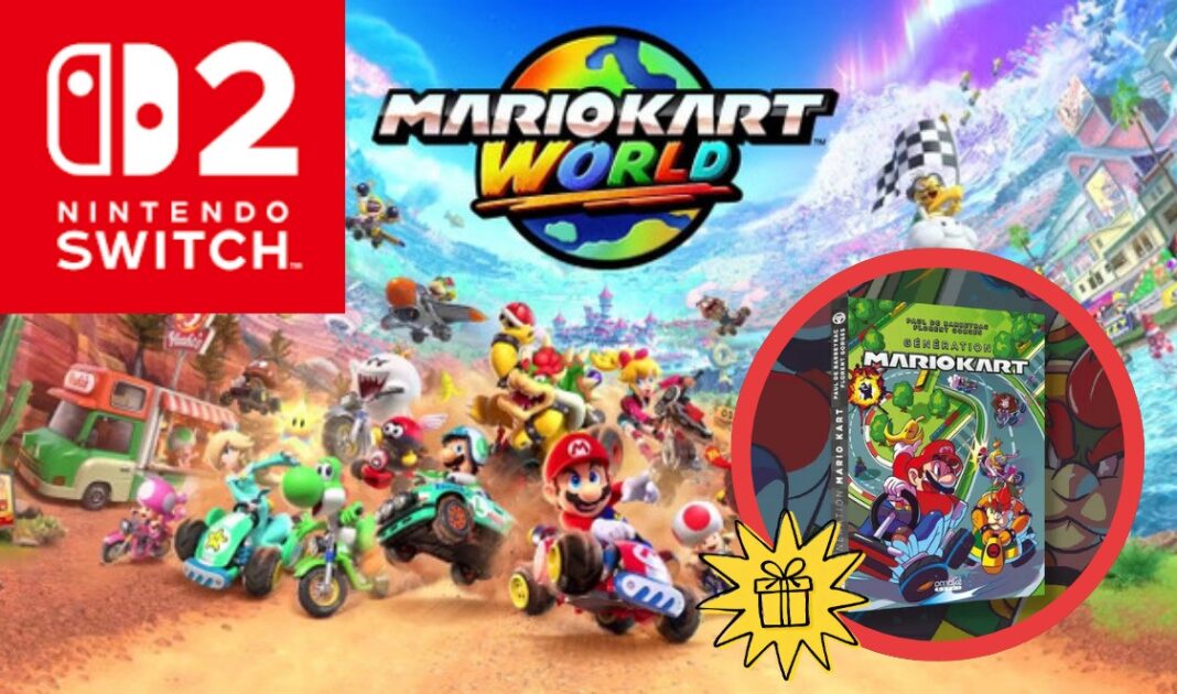 Tournoi Jeux Vidéo Mario Kart World sur Nintendo Switch 2 Médiathèque Jean-Louis Villenave Labouheyre