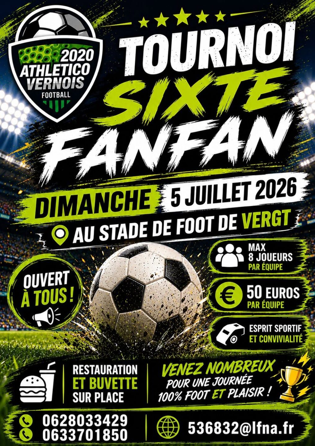 Tournoi sixte fanfan Vergt