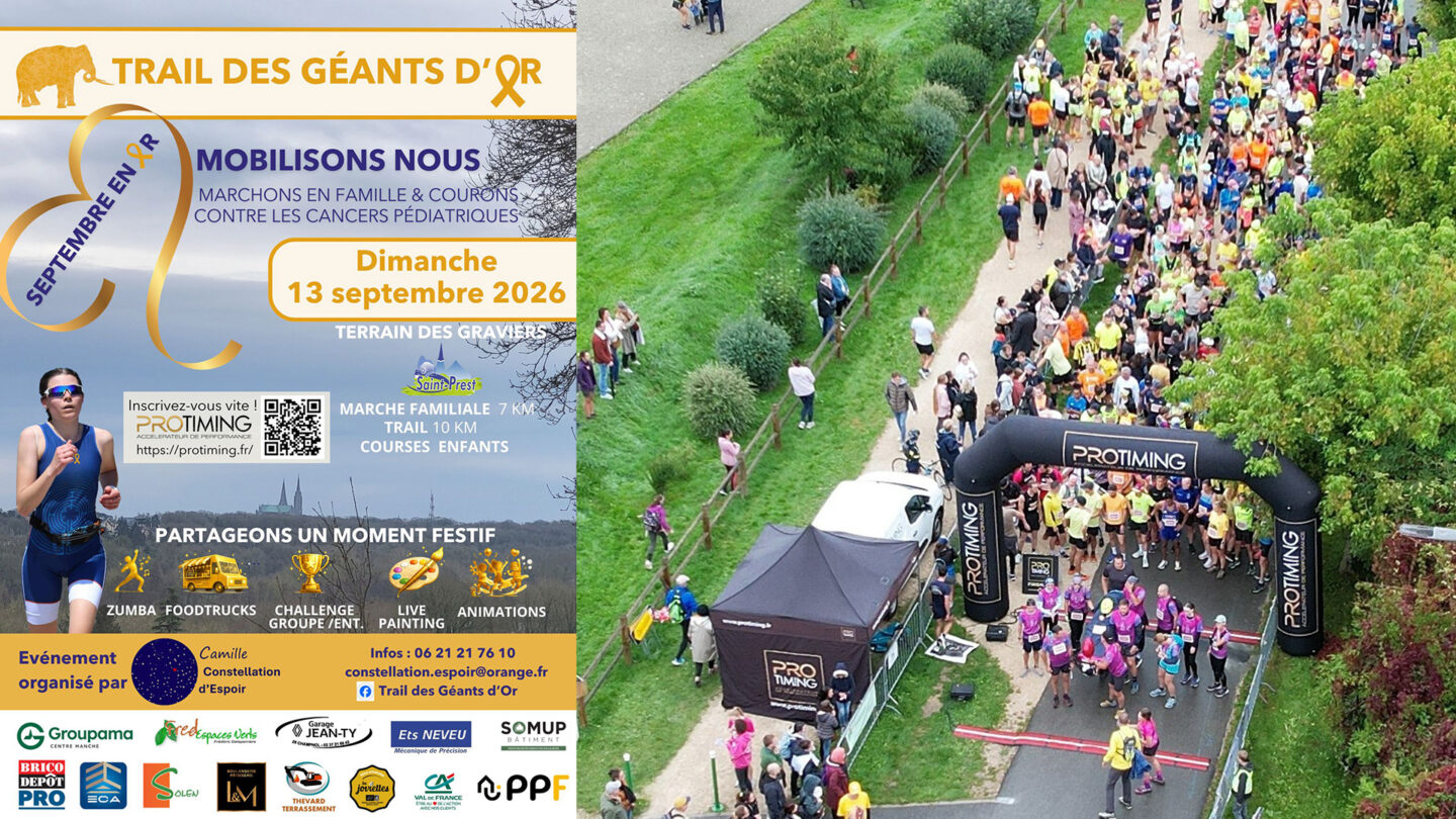 Trail des Géants d’Or 2026 Rue des Graviers Saint-Prest 2026-09-13