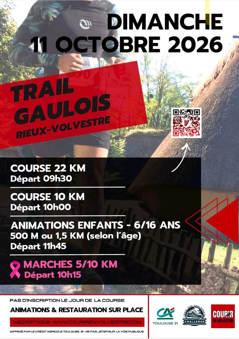 TRAIL GAULOIS SALLE POLYVALENTE Rieux-Volvestre