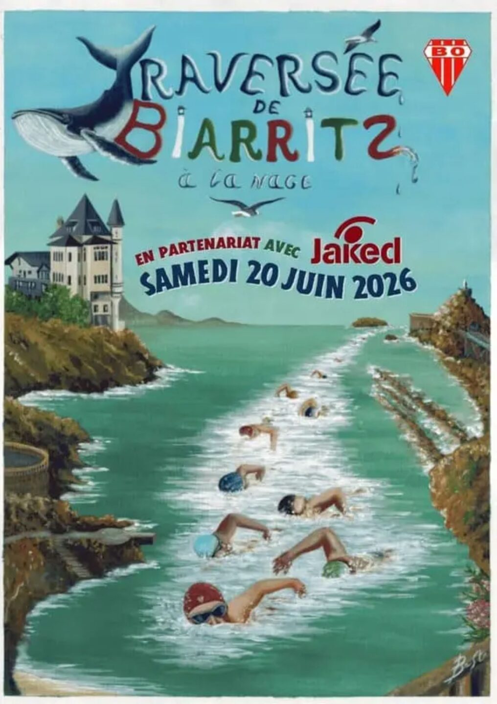 Traversée de Biarritz à la nage Biarritz