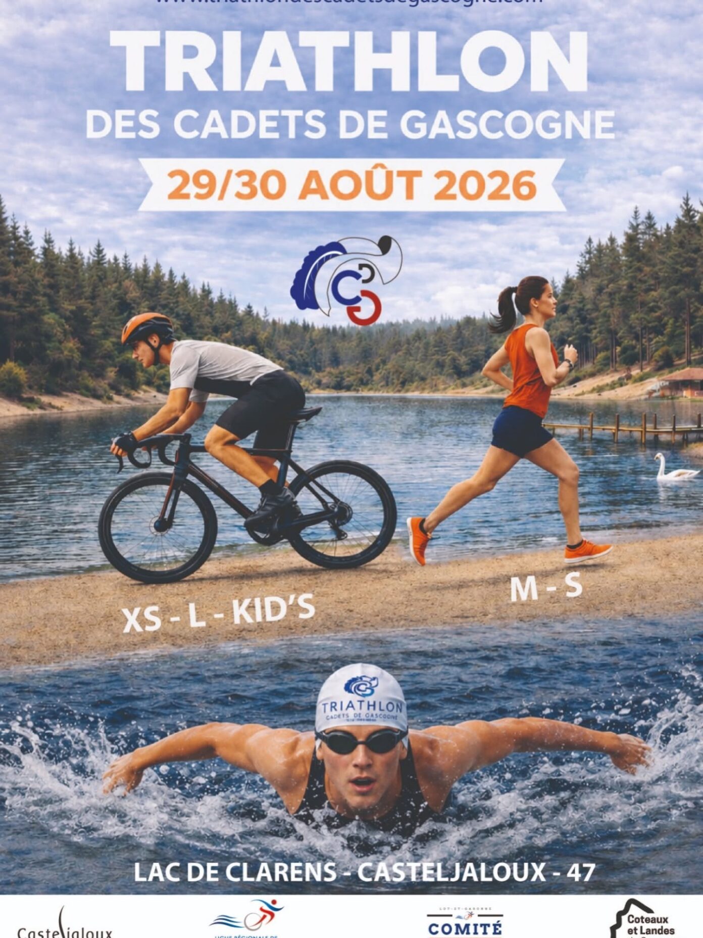 Triathlon Cadets de Gascogne  Casteljaloux