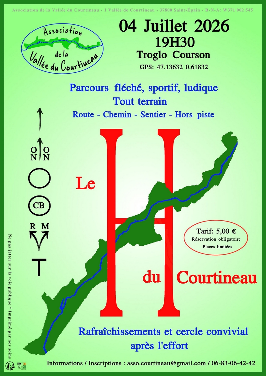 Troglo Courson Le H du Courtineau  Saint-Épain