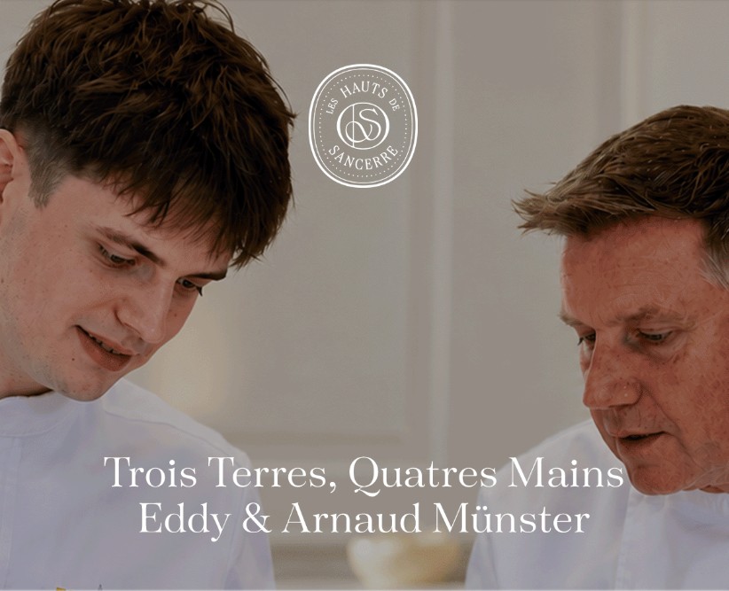 Trois Terres, Quatre Mains avec Eddy et Arnaud Münster Sancerre