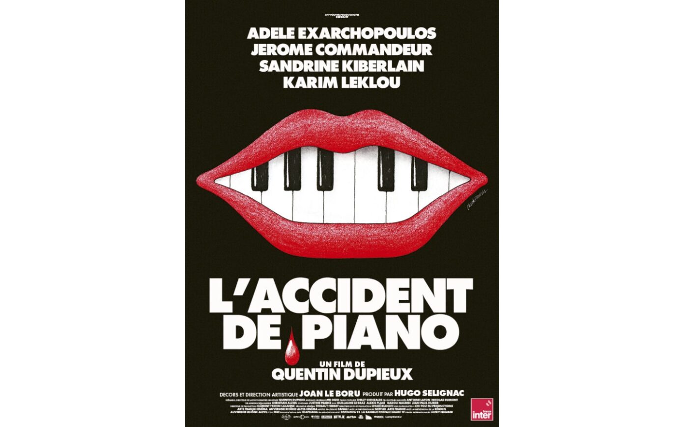 Un été au ciné L’accident de piano Parc Ridgway Pau