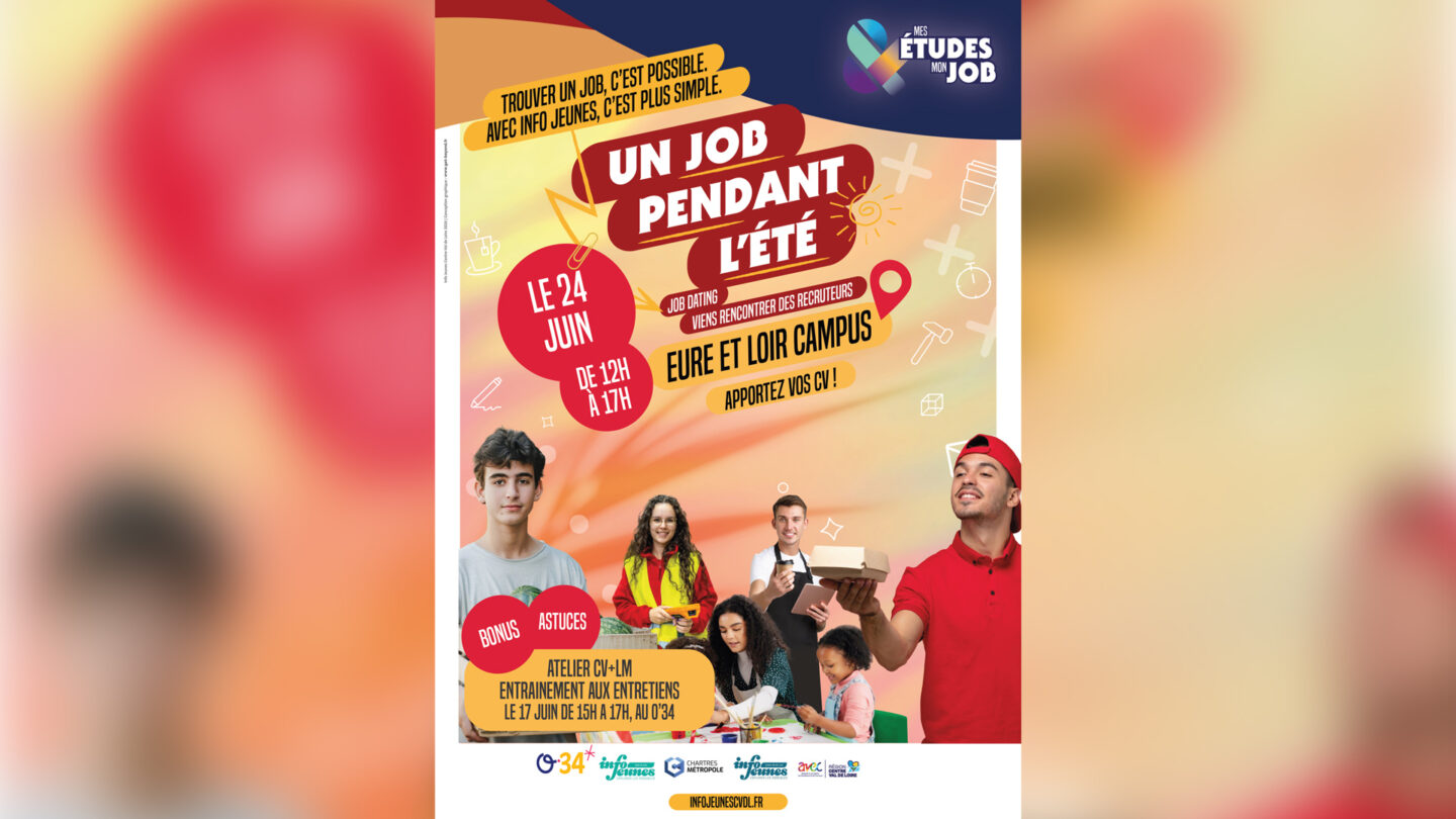 Un job pendant l’été Atelier Info Jeunes Chartres Chartres