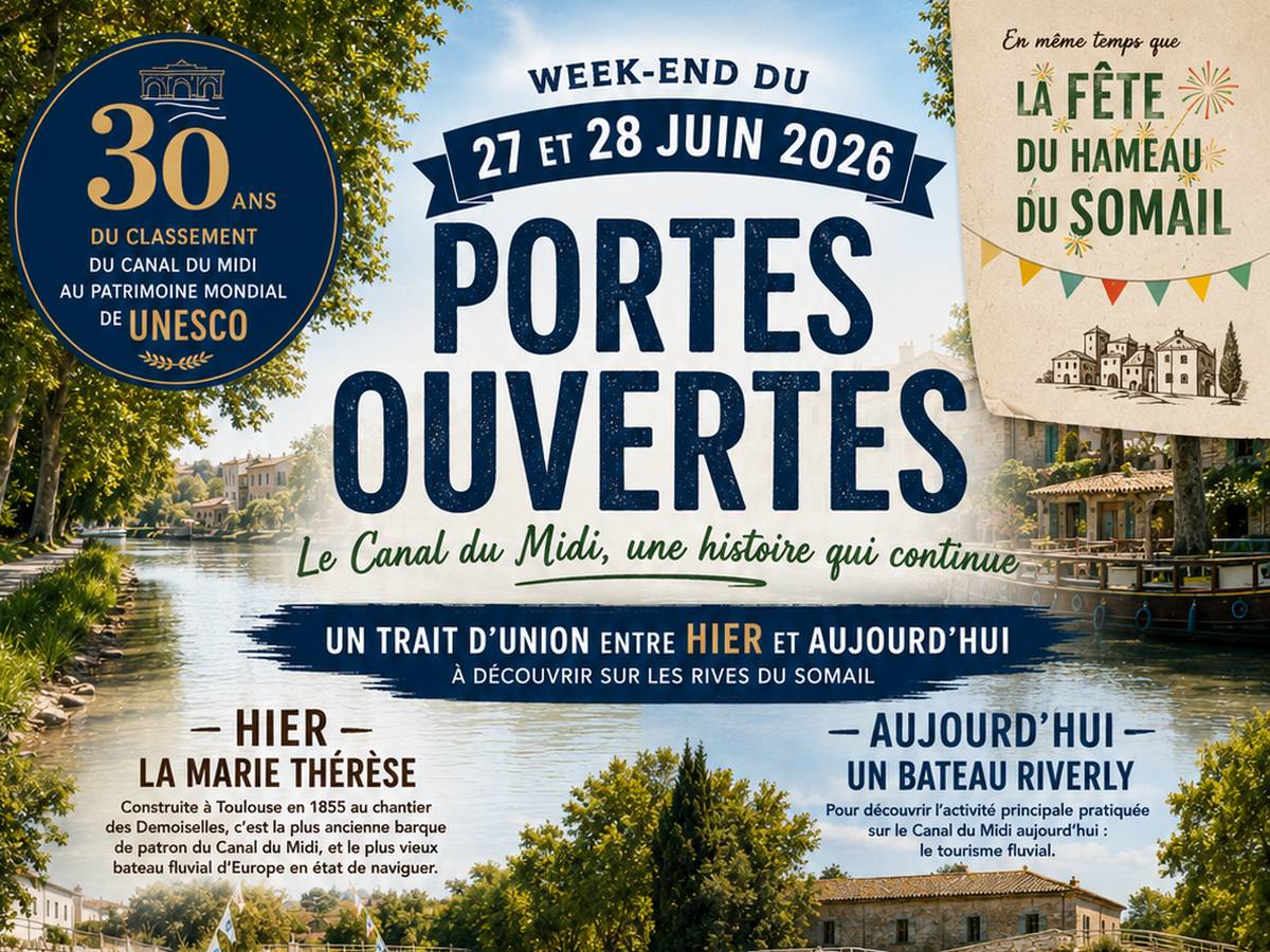 UN VOYAGE DANS LE TEMPS AVEC LA MARIE-THÉRÈSE Saint-Nazaire-d’Aude