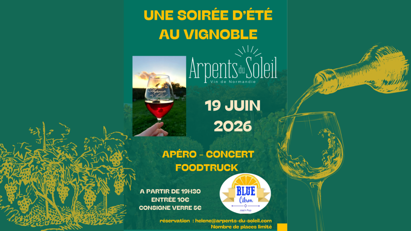 Une soirée d’été au vignoble Arpents du Soleil Vendeuvre