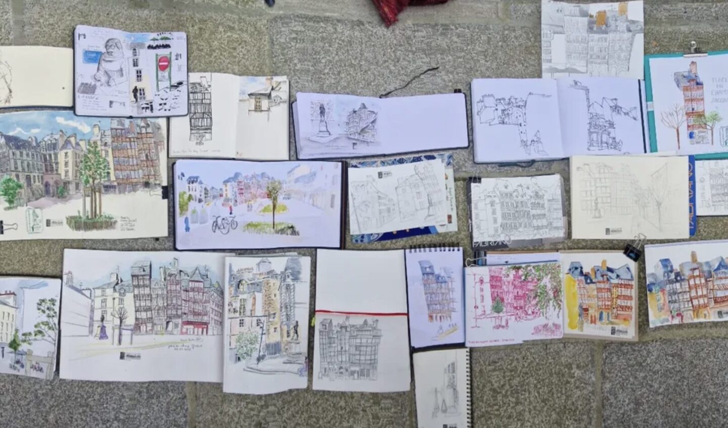 urban sketchers rennes