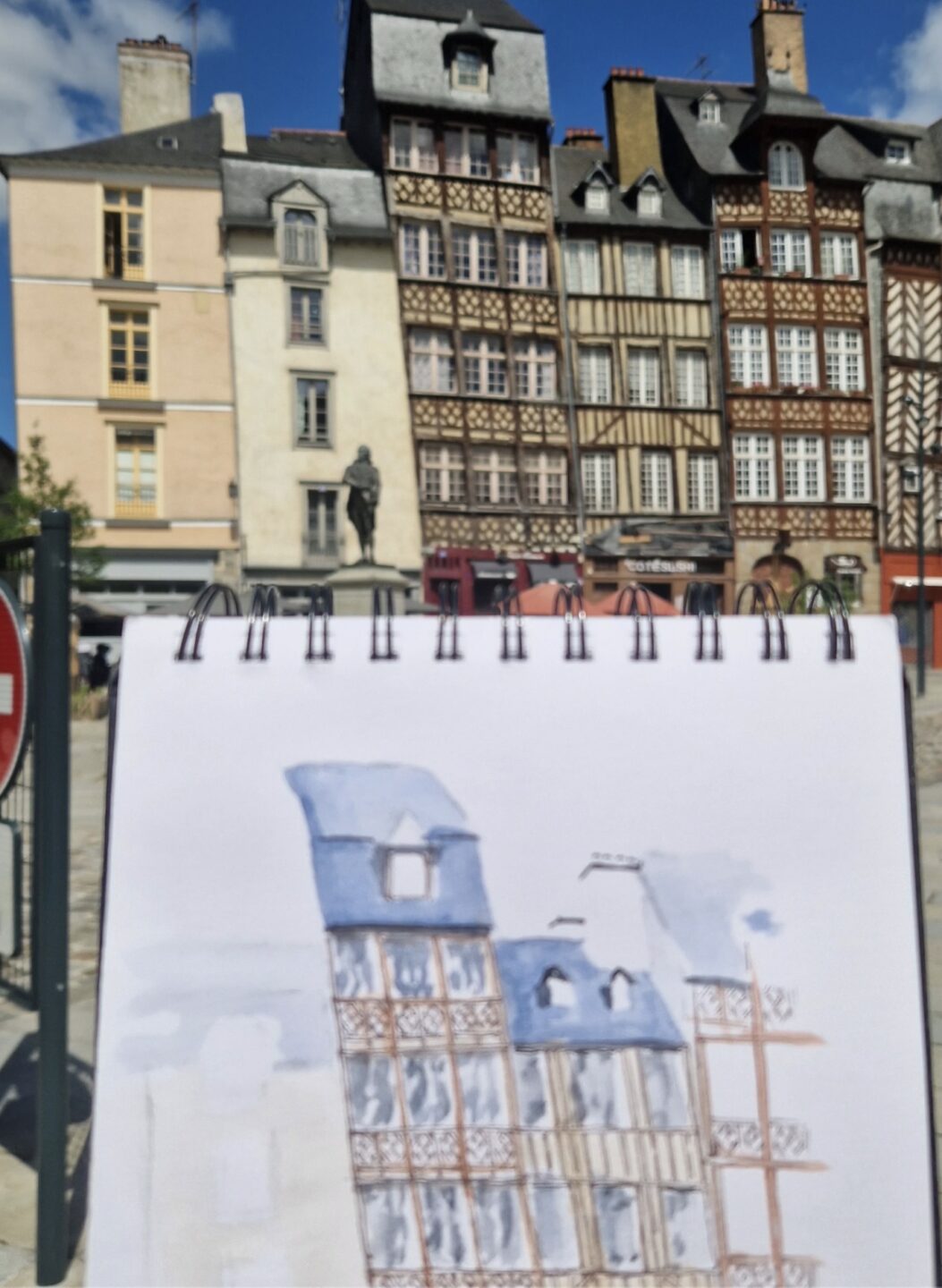 urban sketchers rennes