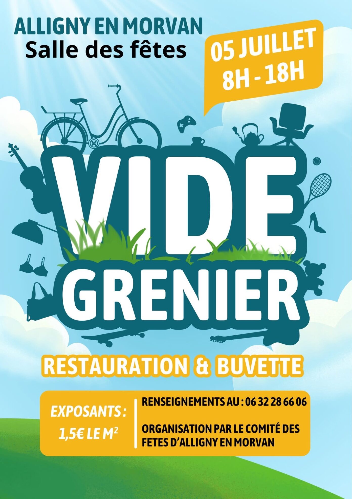 VIDE GRENIER  Alligny-en-Morvan