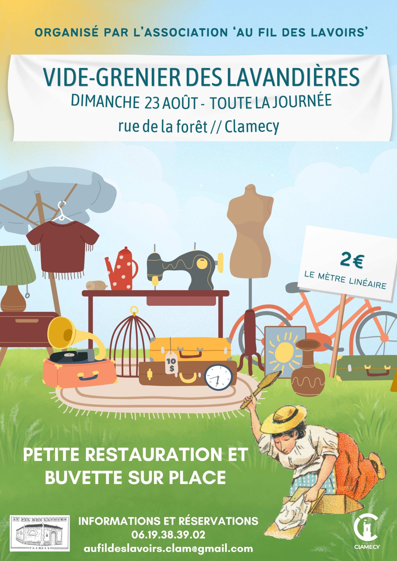 Vide-grenier des Lavandières Clamecy