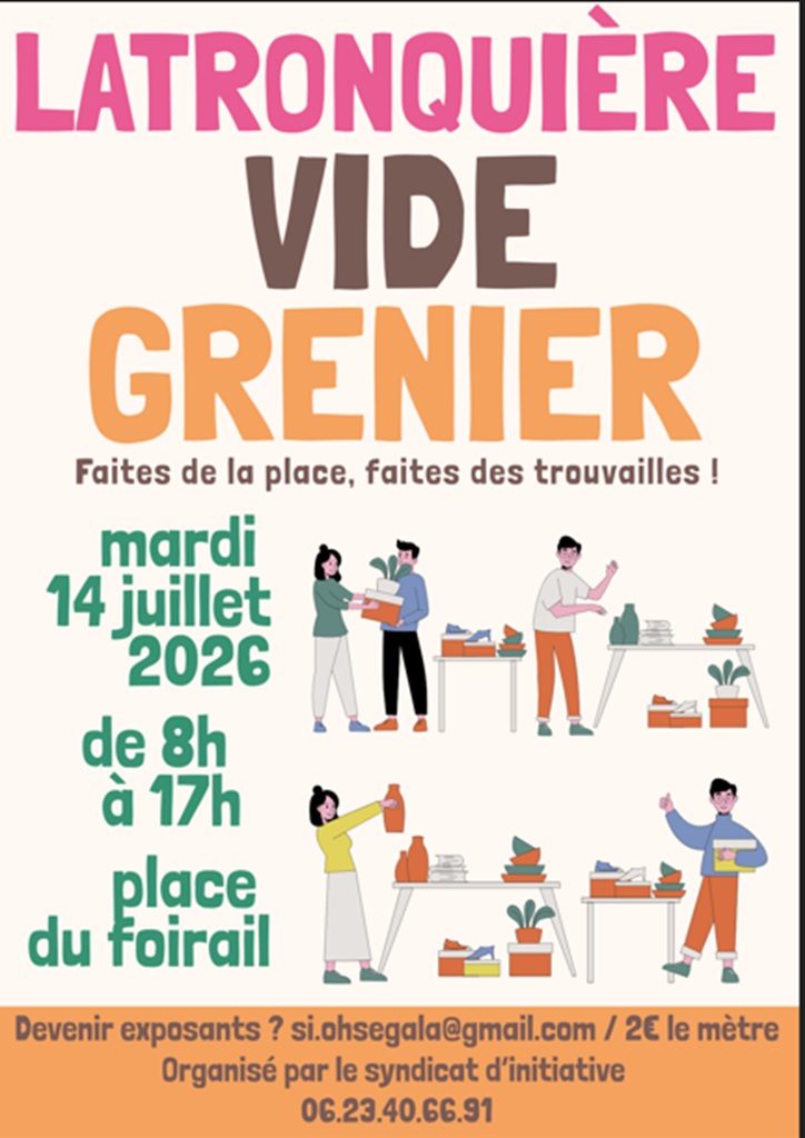 Vide-Greniers à Latronquière Latronquière