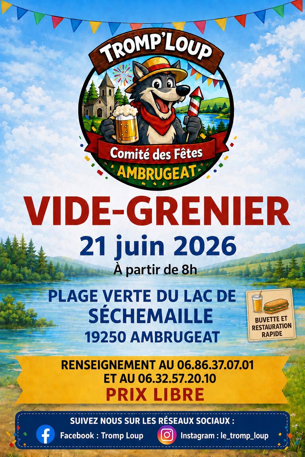 Vide Greniers Ambrugeat