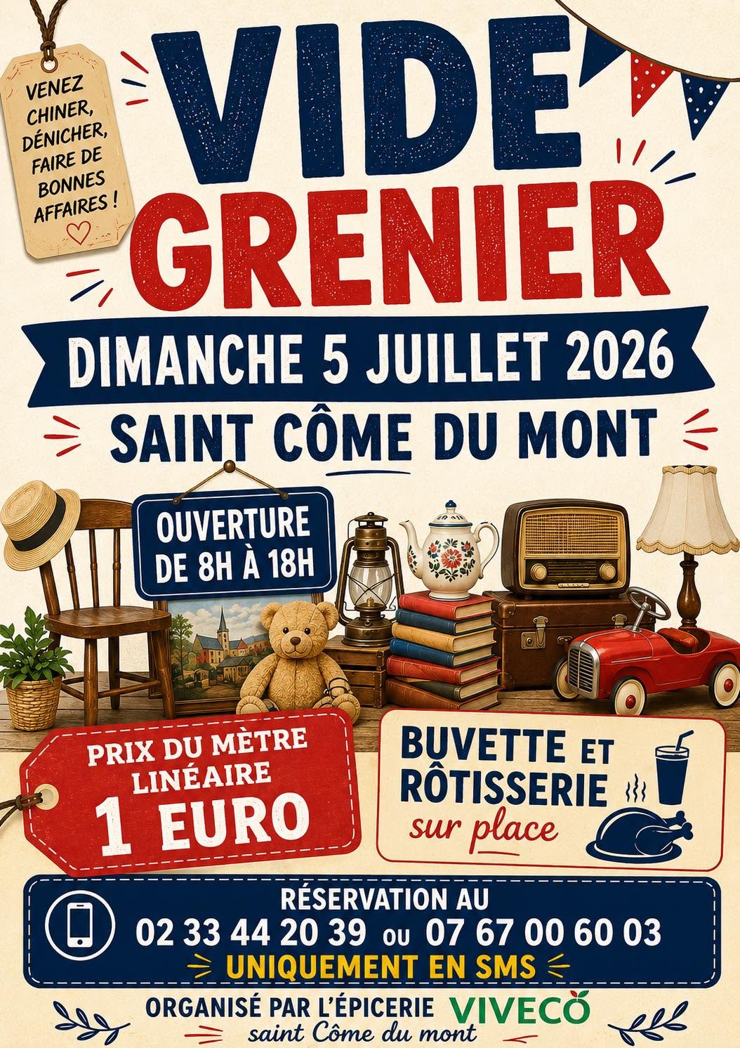Vide-greniers Saint-Côme-du-Mont Carentan-les-Marais