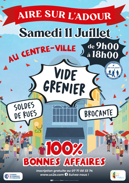 Vide-greniers d’UC2A Aire-sur-l’Adour