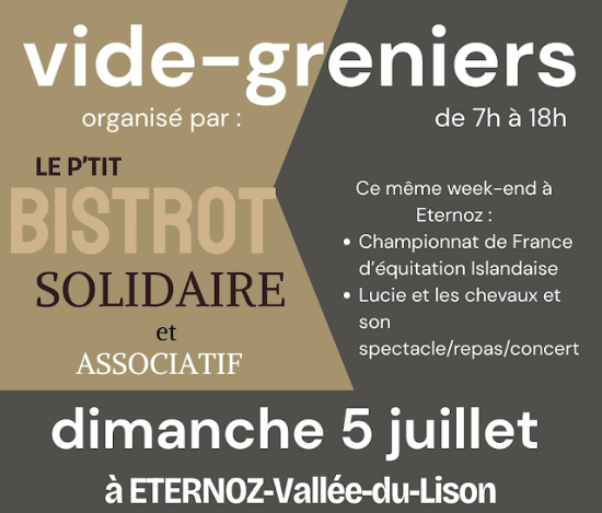 Vide greniers Éternoz