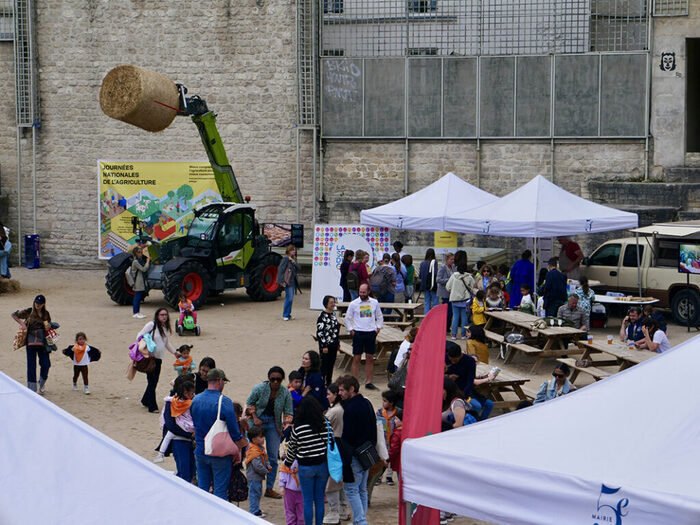 Village des start up Arènes de Lutèce – Ori Sorgho Français, Arènes de Lutèce, Paris