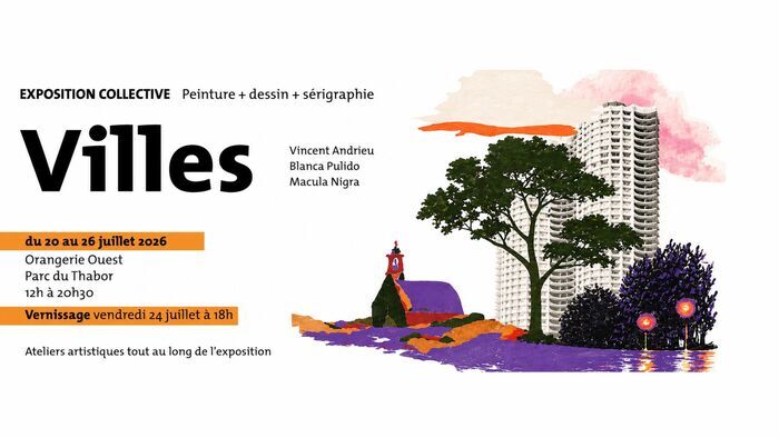 VILLES : Exposition collective – vernissage et ateliers artistiques Orangerie du Thabor Rennes