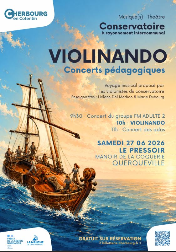 Violinando Manoir de la Coquerie Cherbourg-en-Cotentin