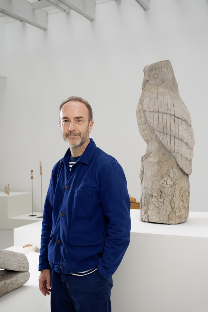 Visite au jardin par l’artiste Laurent Le Deunff, FRAC Alsace, Sélestat